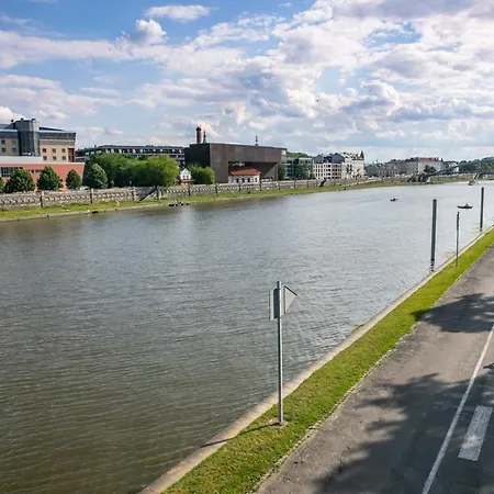 Vistula River Modern Apartment Krakow Exterior photo